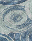 Addison Rugs Jaelain Blue Washable Indoor-Outdoor Rug