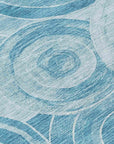 Addison Rugs Jaelain Denim Washable Indoor-Outdoor Rug