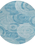 Addison Rugs Jaelain Denim Washable Indoor-Outdoor Rug