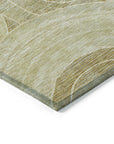 Addison Rugs Jaelain Gold Washable Indoor-Outdoor Rug
