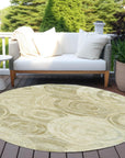 Addison Rugs Jaelain Gold Washable Indoor-Outdoor Rug