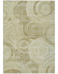 Addison Rugs Jaelain Gold Washable Indoor-Outdoor Rug