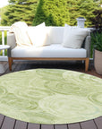 Addison Rugs Jaelain Green Washable Indoor-Outdoor Rug