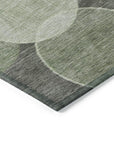 Addison Rugs Jaelanor Green Washable Indoor-Outdoor Rug