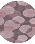 Addison Rugs Jaelanor Pink Washable Indoor-Outdoor Rug