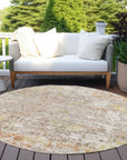 Addison Rugs Jaelara Brown Washable Indoor-Outdoor Rug