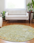 Addison Rugs Jaelara Green Washable Indoor-Outdoor Rug