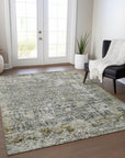 Addison Rugs Jaelara Taupe Washable Indoor-Outdoor Rug
