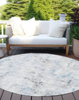 Addison Rugs Jaelaris Blue Washable Indoor-Outdoor Rug