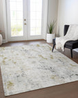 Addison Rugs Jaelaris Ivory Washable Indoor-Outdoor Rug