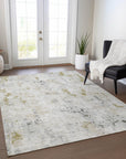 Addison Rugs Jaelaris Ivory Washable Indoor-Outdoor Rug