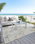 Addison Rugs Jaelaris Ivory Washable Indoor-Outdoor Rug