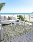 Addison Rugs Jaelien Aloe Washable Indoor-Outdoor Rug