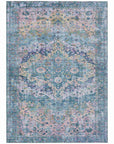 Addison Rugs Jaelien Denim Washable Indoor-Outdoor Rug