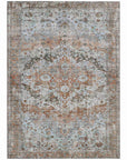 Addison Rugs Jaelien Orange Washable Indoor-Outdoor Rug