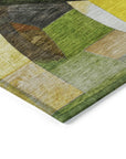 Addison Rugs Jaelira Green Washable Indoor-Outdoor Rug