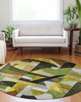 Addison Rugs Jaelira Green Washable Indoor-Outdoor Rug