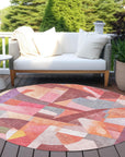 Addison Rugs Jaelira Orange Washable Indoor-Outdoor Rug