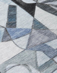 Addison Rugs Jaelius Blue Washable Indoor-Outdoor Rug