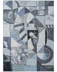 Addison Rugs Jaelius Blue Washable Indoor-Outdoor Rug