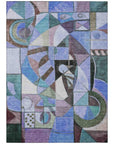 Addison Rugs Jaelius Green Washable Indoor-Outdoor Rug