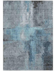 Addison Rugs Jaelor Sky Washable Indoor-Outdoor Rug
