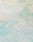 Addison Rugs Jaelor Teal Washable Indoor-Outdoor Rug