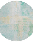 Addison Rugs Jaelor Teal Washable Indoor-Outdoor Rug