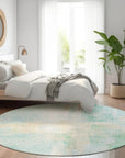Addison Rugs Jaelor Teal Washable Indoor-Outdoor Rug