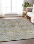 Addison Rugs Jaelora Gold Washable Indoor-Outdoor Rug