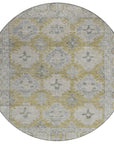 Addison Rugs Jaelora Gold Washable Indoor-Outdoor Rug