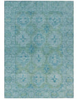 Addison Rugs Jaelora Teal Washable Indoor-Outdoor Rug