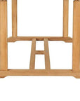 HiTeak January Extendable Oval Teak Outdoor Dining Table