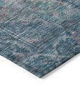 Addison Rugs Kaelanor Blue Washable Indoor-Outdoor Rug