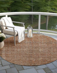 Addison Rugs Kaelara Copper Washable Indoor-Outdoor Rug