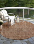 Addison Rugs Kaelara Copper Washable Indoor-Outdoor Rug