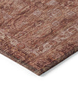 Addison Rugs Kaelara Orange Washable Indoor-Outdoor Rug