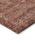 Addison Rugs Kaelara Orange Washable Indoor-Outdoor Rug