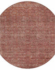 Addison Rugs Kaelara Orange Washable Indoor-Outdoor Rug