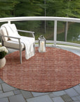 Addison Rugs Kaelara Orange Washable Indoor-Outdoor Rug