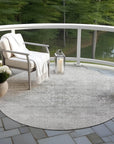 Addison Rugs Kaelas Gray Washable Indoor-Outdoor Rug