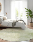 Addison Rugs Kaelas Green Washable Indoor-Outdoor Rug