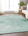 Addison Rugs Kaelas Teal Washable Indoor-Outdoor Rug