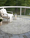 Addison Rugs Kaelien Gray Washable Indoor-Outdoor Rug