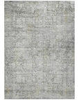 Addison Rugs Kaelien Gray Washable Indoor-Outdoor Rug