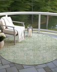 Addison Rugs Kaelien Green Washable Indoor-Outdoor Rug