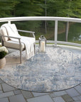 Addison Rugs Kaelion Blue Washable Indoor-Outdoor Rug