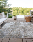Addison Rugs Kaelion Brown Washable Indoor-Outdoor Rug