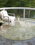 Addison Rugs Kaelion Green Washable Indoor-Outdoor Rug