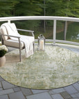 Addison Rugs Kaelion Green Washable Indoor-Outdoor Rug
